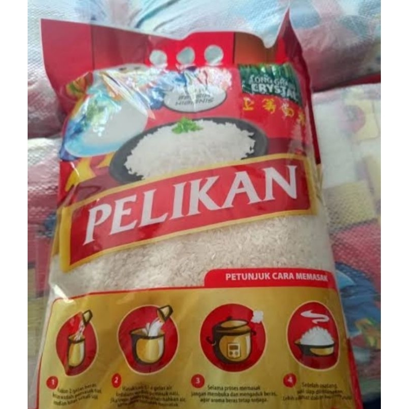 

PELIKAN BERAS PREMIUM 20KG DAPAT 5X4