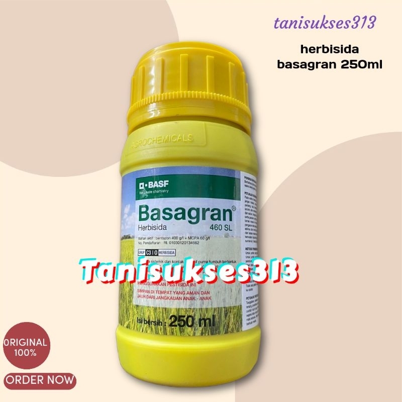 Herbisida basagran 250ml obat rumput untuk padi Basagran 250ml