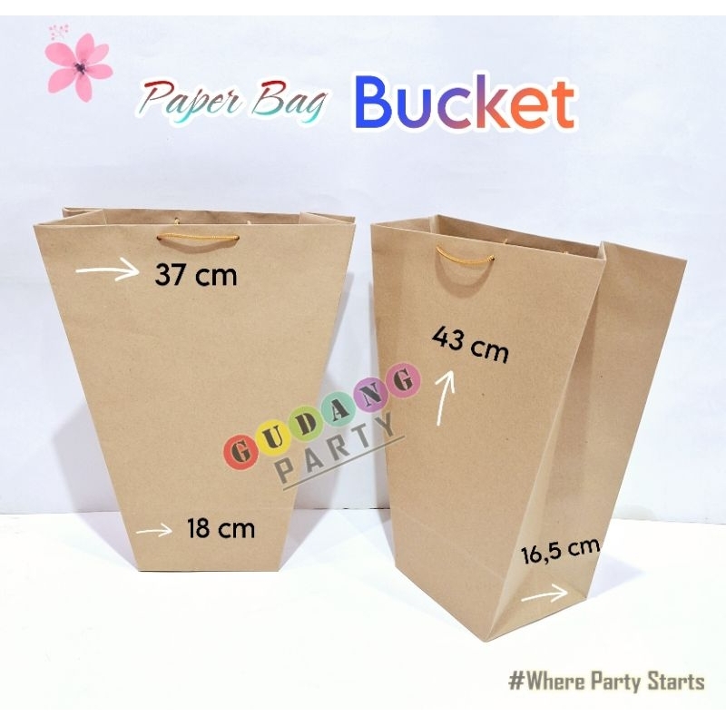 

Paper Bag Kantong Buket Bunga Tebal