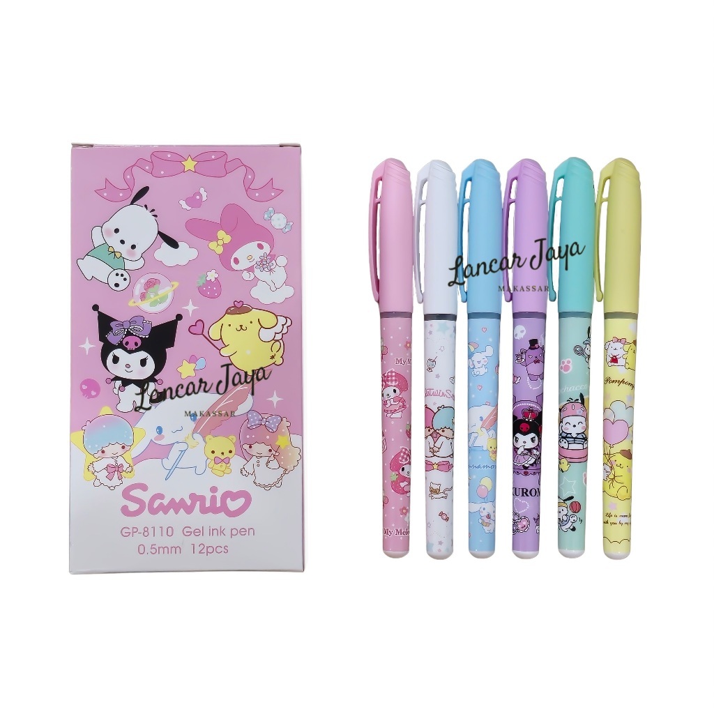 

BOLPEN GEL SANRIO GP-8110 0.5MM P:12