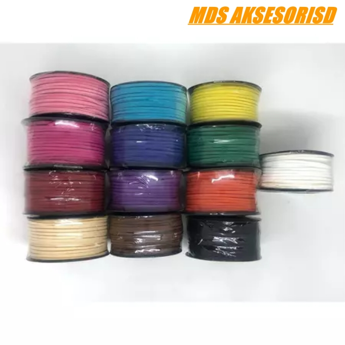 50 Yard Tali Suede / Tali Beludru / Tali Kalung 3mm