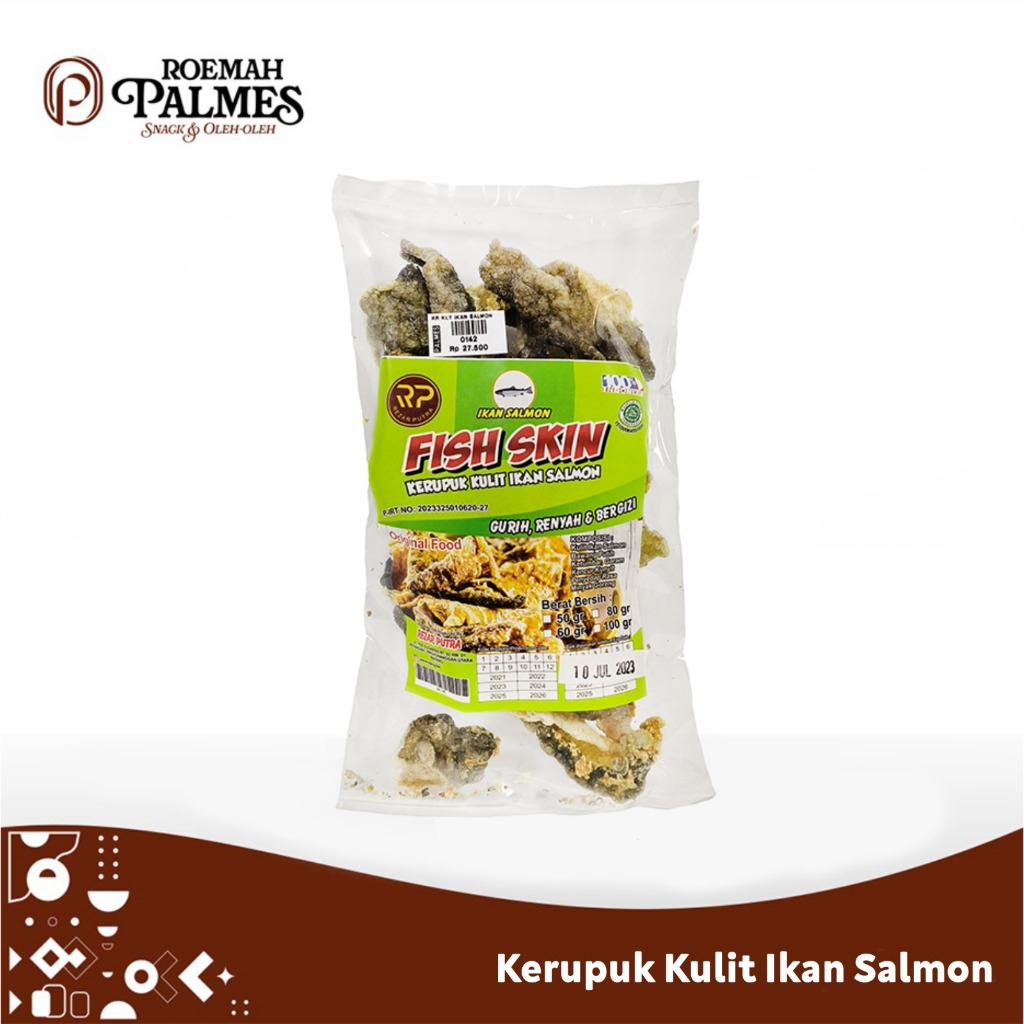

Kerupuk Kulit Ikan Salmon Original by UMKM Rezar putra