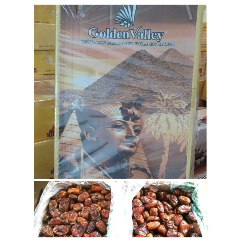 

Kurma golden valley 10 kg/ kurma mesir/ kurma kering