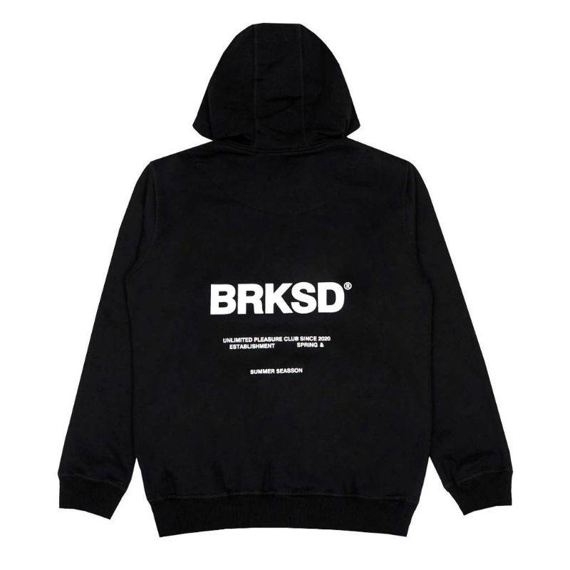 Breakside Unlimited Pleasure Hoodie Black cotton Pria Wanita