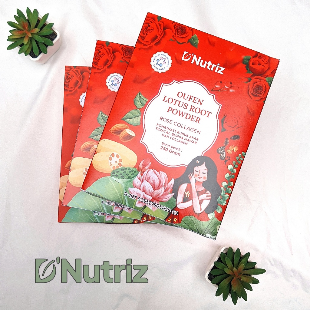 

Oufen Lotus Root Powder Bubuk Akar Teratai Makanan DIET Healthy FOOD