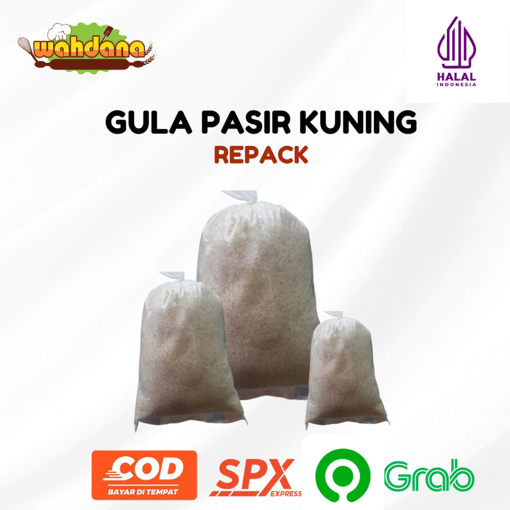 

Gula Pasir Kuning Repack 1Kg