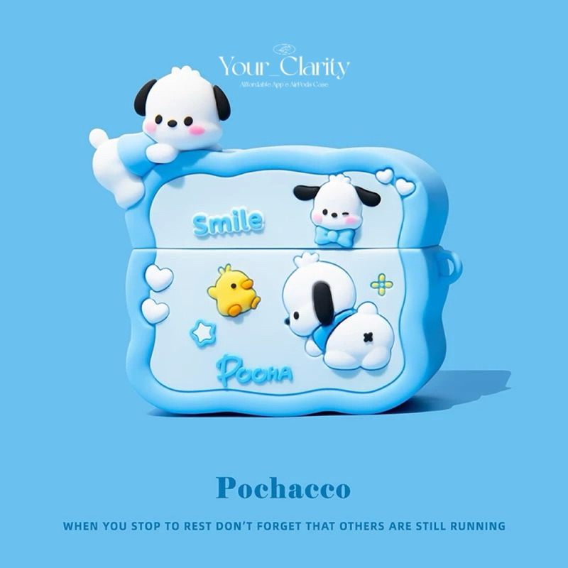 【Airpods Case】Airpods Gen 1/2/3 Airpods Pro 1/2 *Pochacco Box
