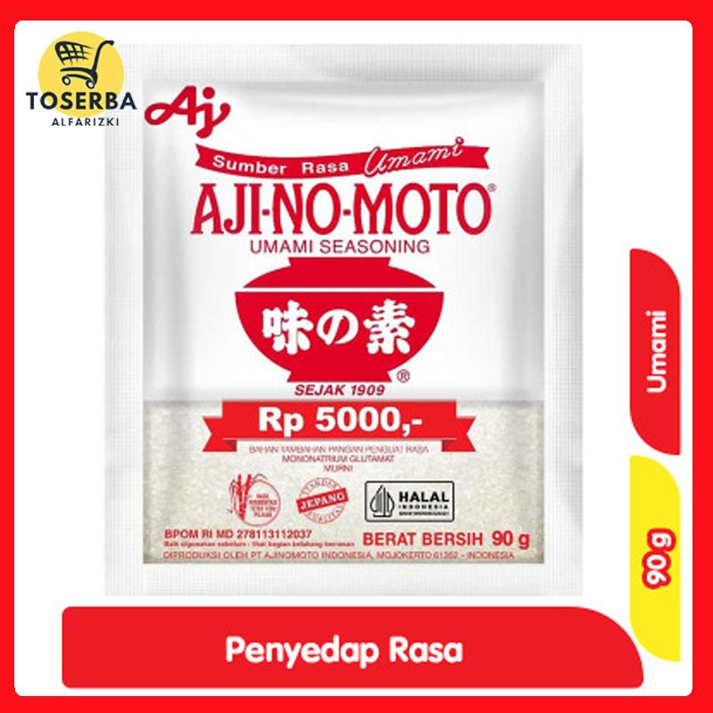 

Ajinomoto Bumbu Penyedap Umami 90 g / AJINOMOTO SASA MICIN BUMBU PENYEDAP UMAMI 90 gram KECIL