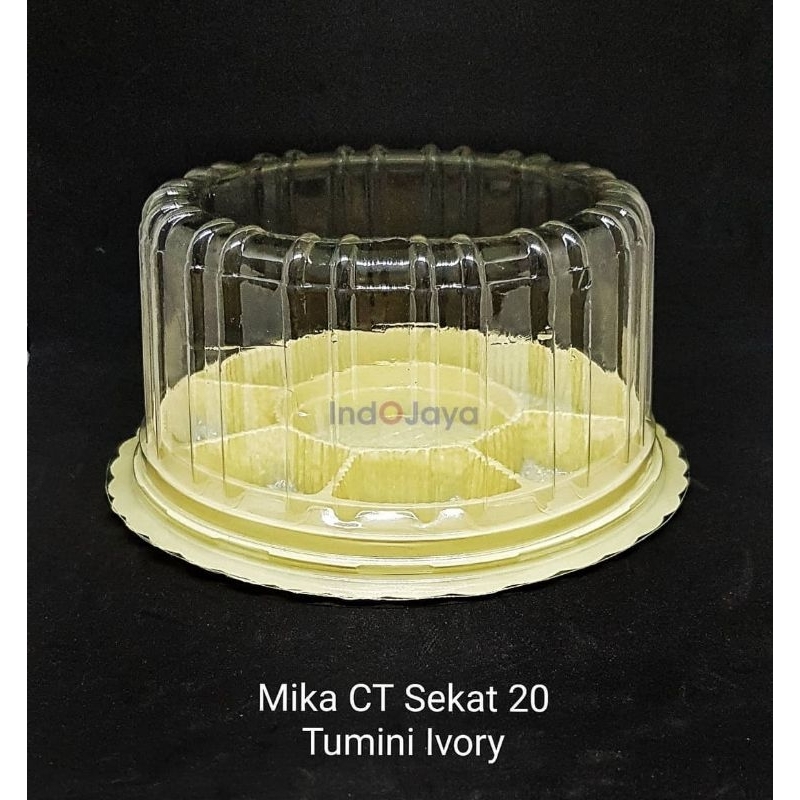 MIKA TUMPENG MINI / MIKA NASI KUNING SEKAT 7 / MIKA CT 20 ISI 10 PCS HYGIENIS