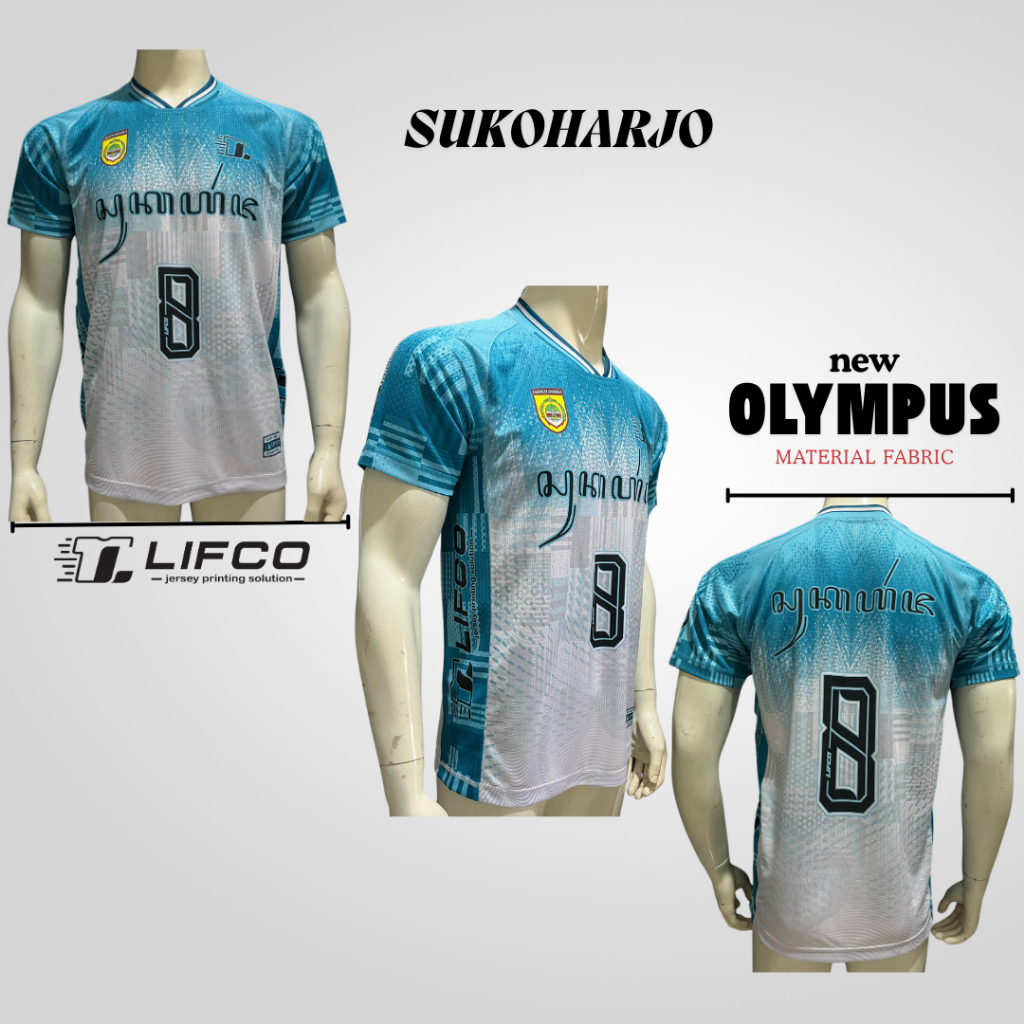 JERSEY VOLI AKSARA SERIES - SUKOHARJO - ORIGINAL LIFCO (TIDAK BISA REQUEST NAMA)