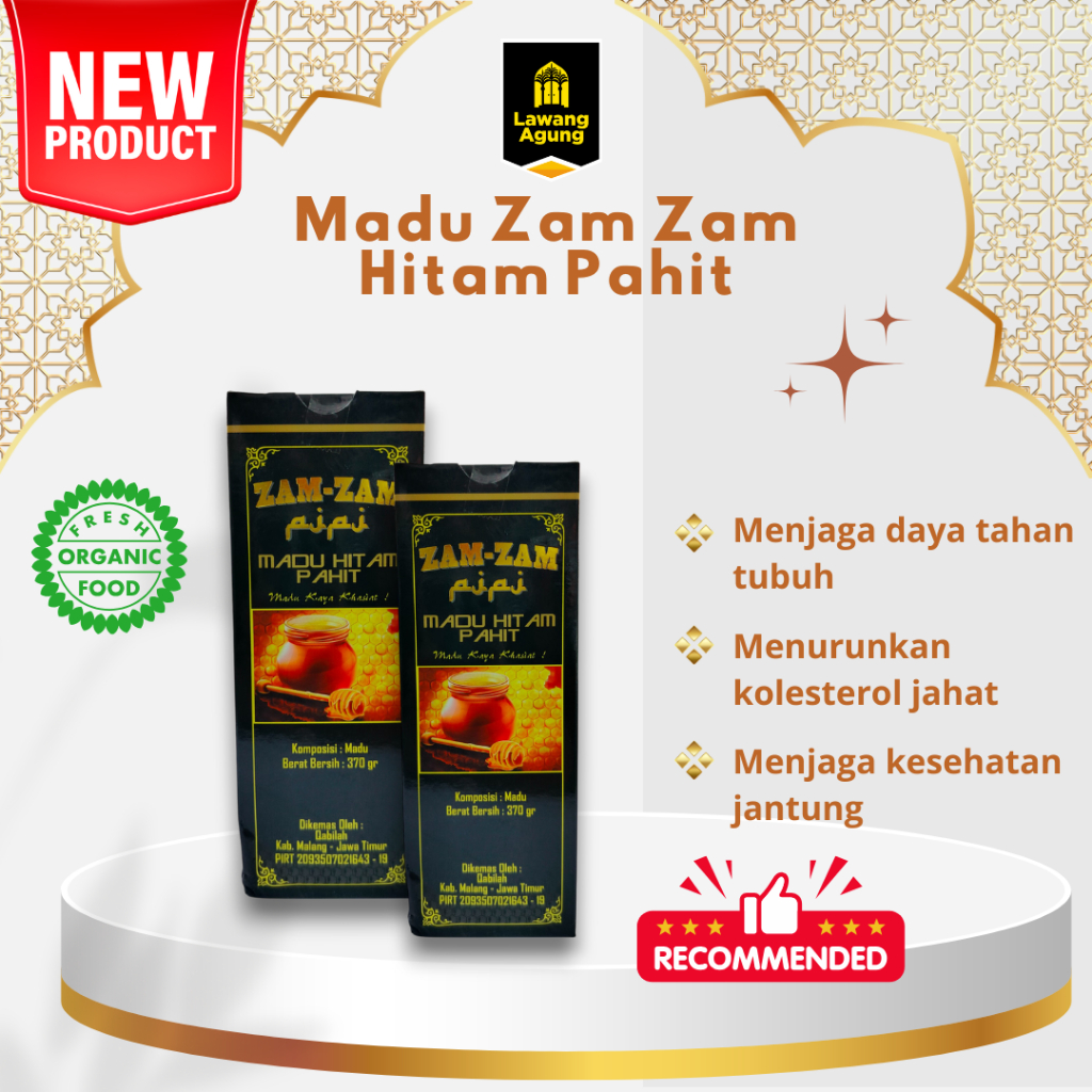 

MADU ZAM ZAM HITAM PAHIT