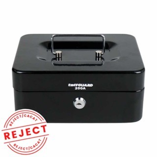 [OBRAL REJECT/CACAT] Kotak Uang Brankas Dokumen Cashbox Key Lock - 200A