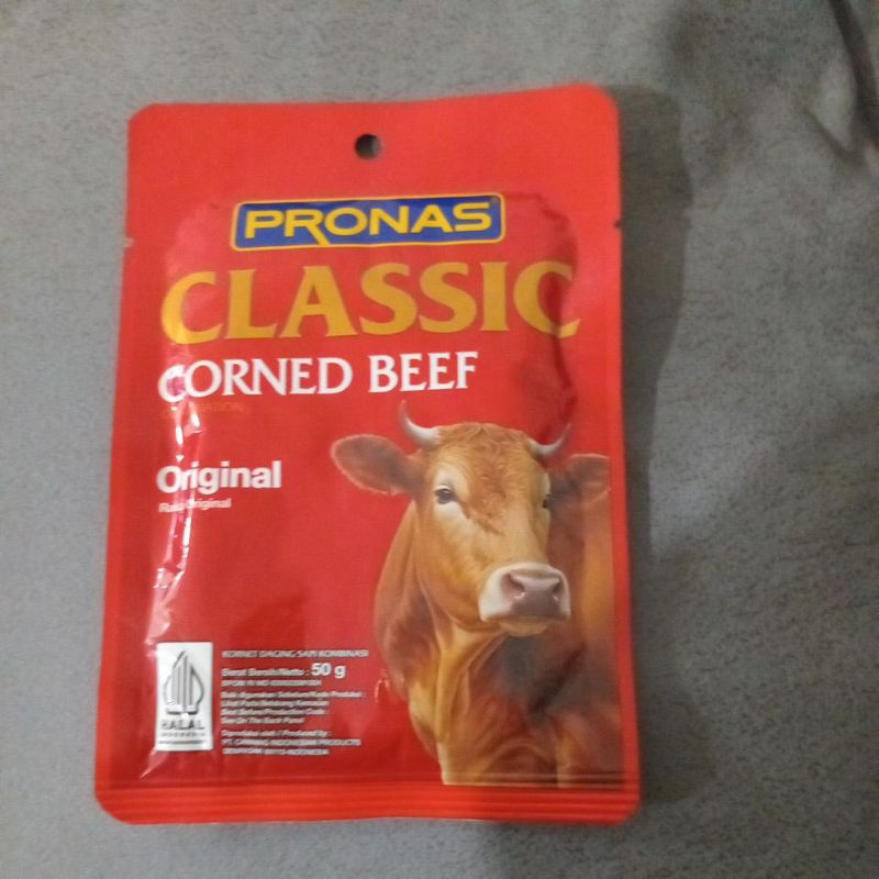 

Pronas Classic Corned Beef Original 50gr