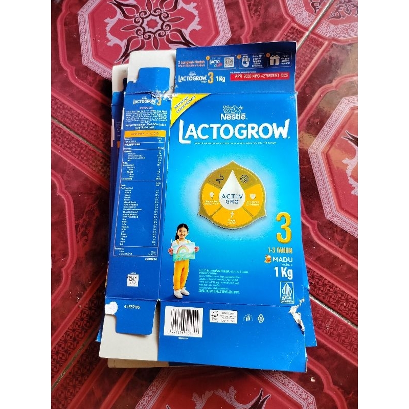 

KARDUS SUSU SGM, LACTOGROW, BEBELAC GOLD