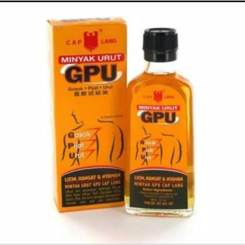 minyak gosok GPU kecil