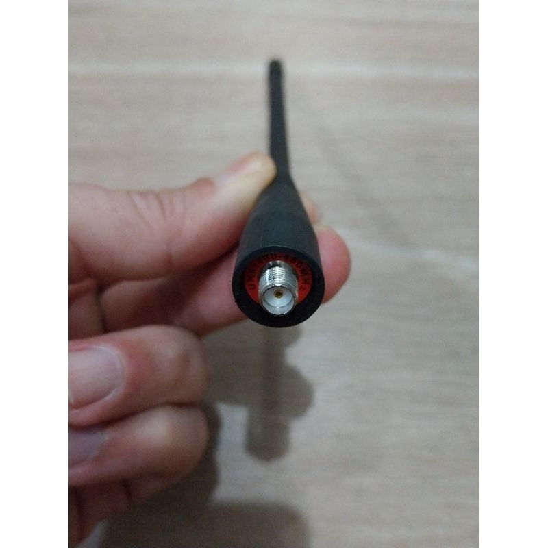 antena ht UHF 400-480mhz female lentur cocok buat texas boafeng kinnota walkie talkie
