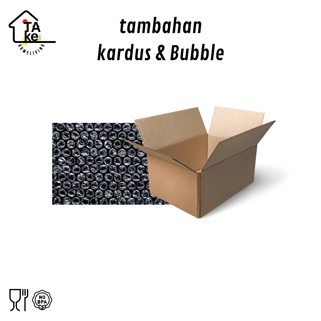 

Take.Homeliving Tambahan Bubble dan kardus.