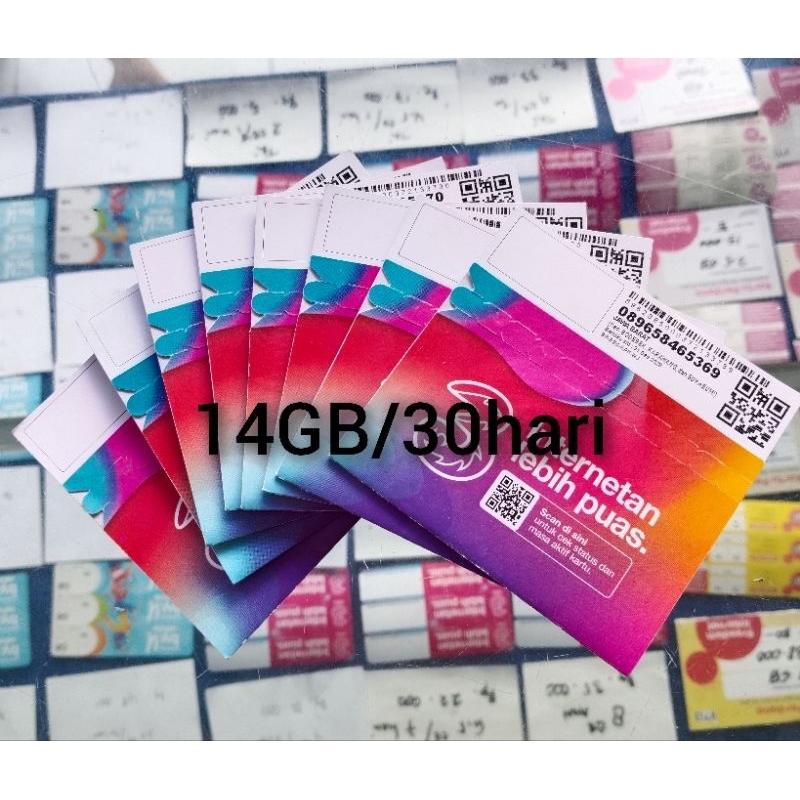 kartu tri 14.5GB/30hari PROMO