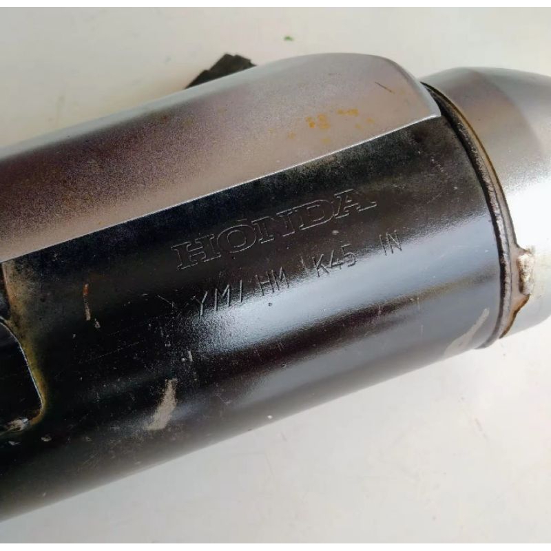 SLINCER KNALPOT STANDAR CBR 150R K45 LOKAL ORIGINAL COPOTAN