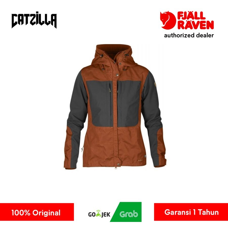 Fjallraven Womens Keb Jacket color Autumn Leaf Size L