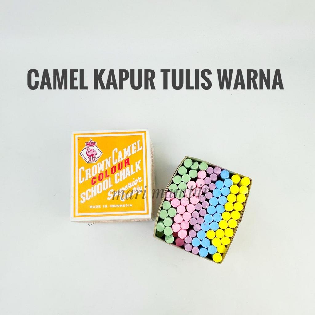 

CAMEL KAPUR TULIS WARNA / KAPUR WARNA - WARNA CAMPUR ISI 100