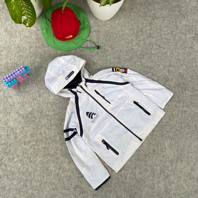 jacket outdoor zara  x sailing anniversary anak putih