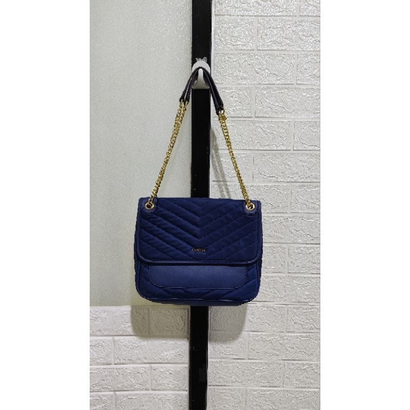 Tas Wanita CarloRino Biru (Preloved)