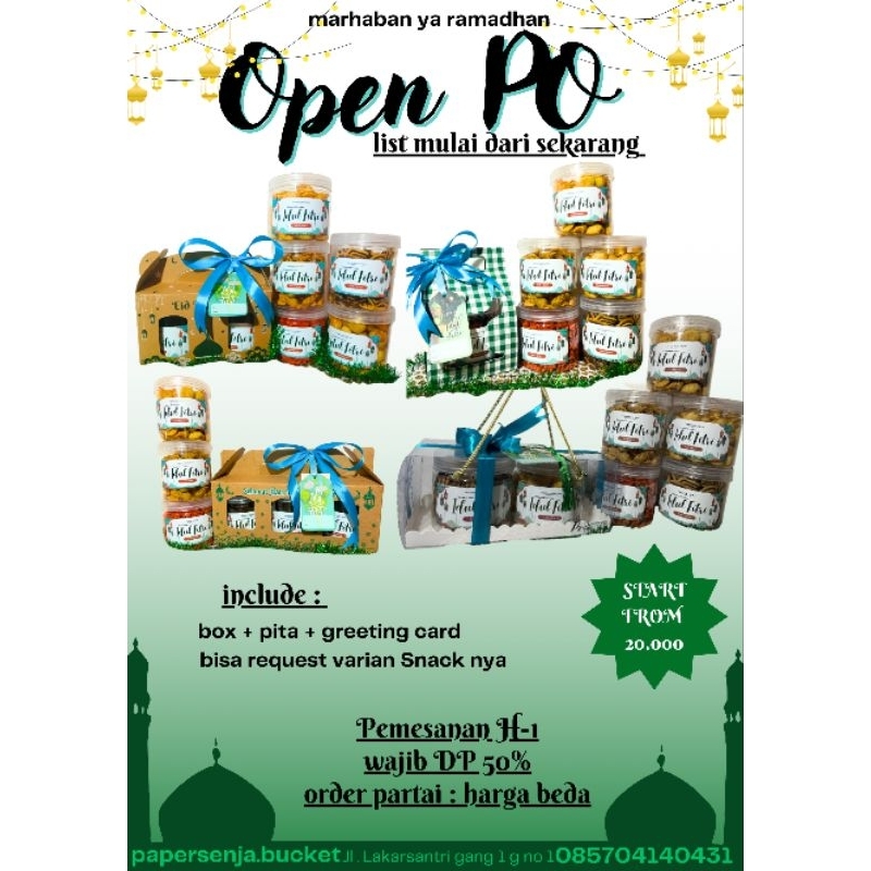 

HAMPERS SNACK IDUL FITRI