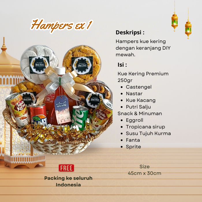 

Hampers exclusive 1 lebaran 2025 best seller premium hampers