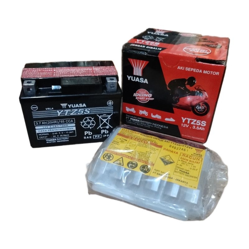 Aki YUASA YTZ5S untuk beat scoopy mio soul vixion