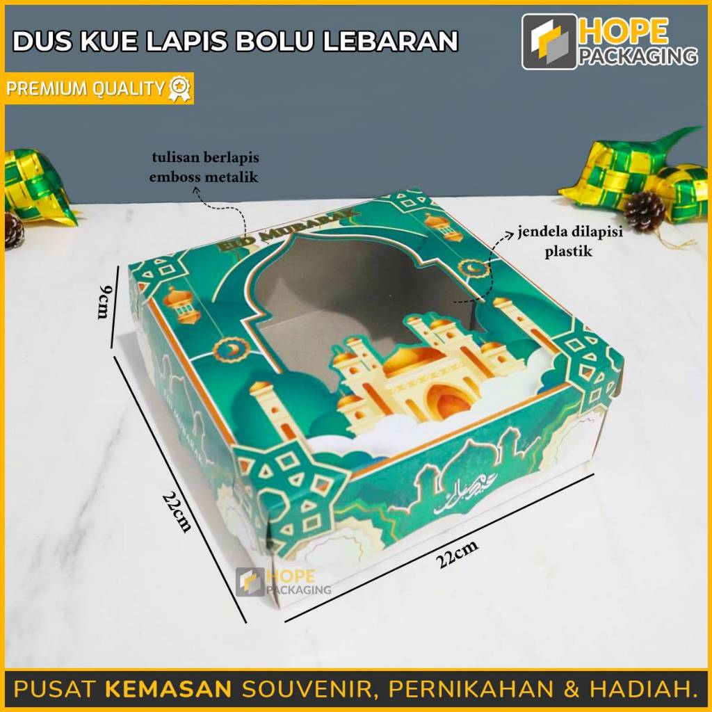 

Dus Kue Lapis Bolu Lebaran / Kotak Kue / Box Souvenir Kue Toples / Dus Lebaran / Hampers Kue Idul Fitri / Box Kue Lebaran / Dus Lebaran