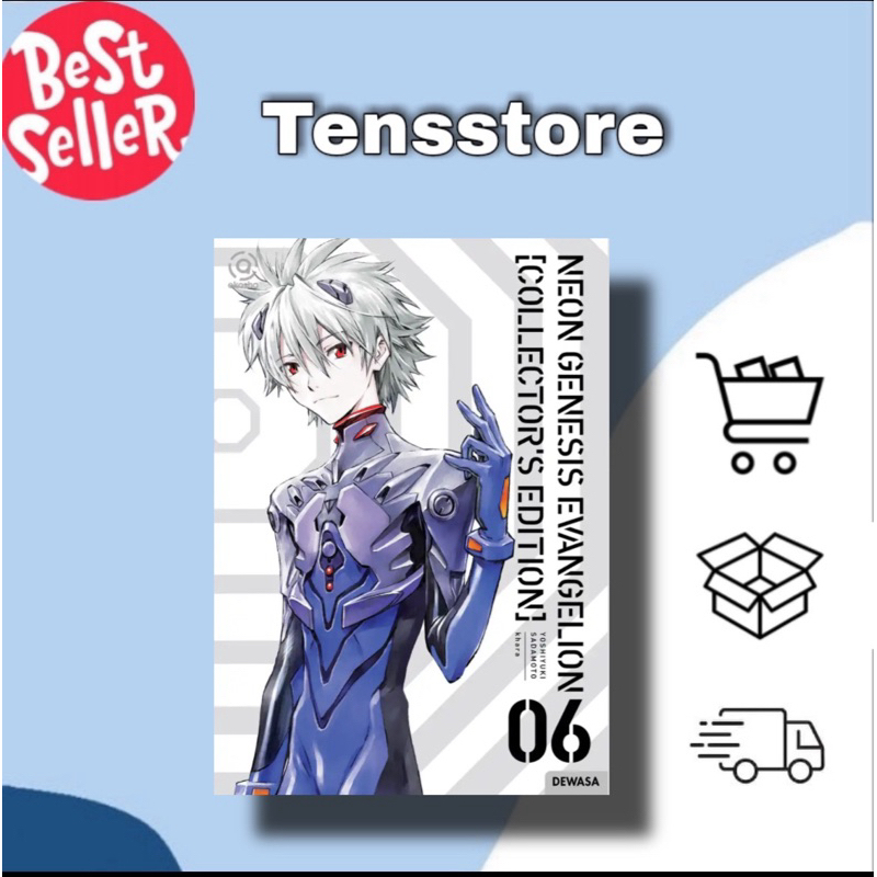 komik neon genesis evangelion collector edition 6