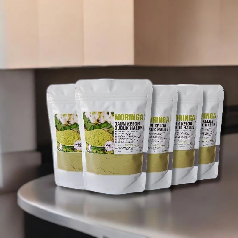 

Daun Kelor Moringa Bubuk 100Gr Premium Pure Organic