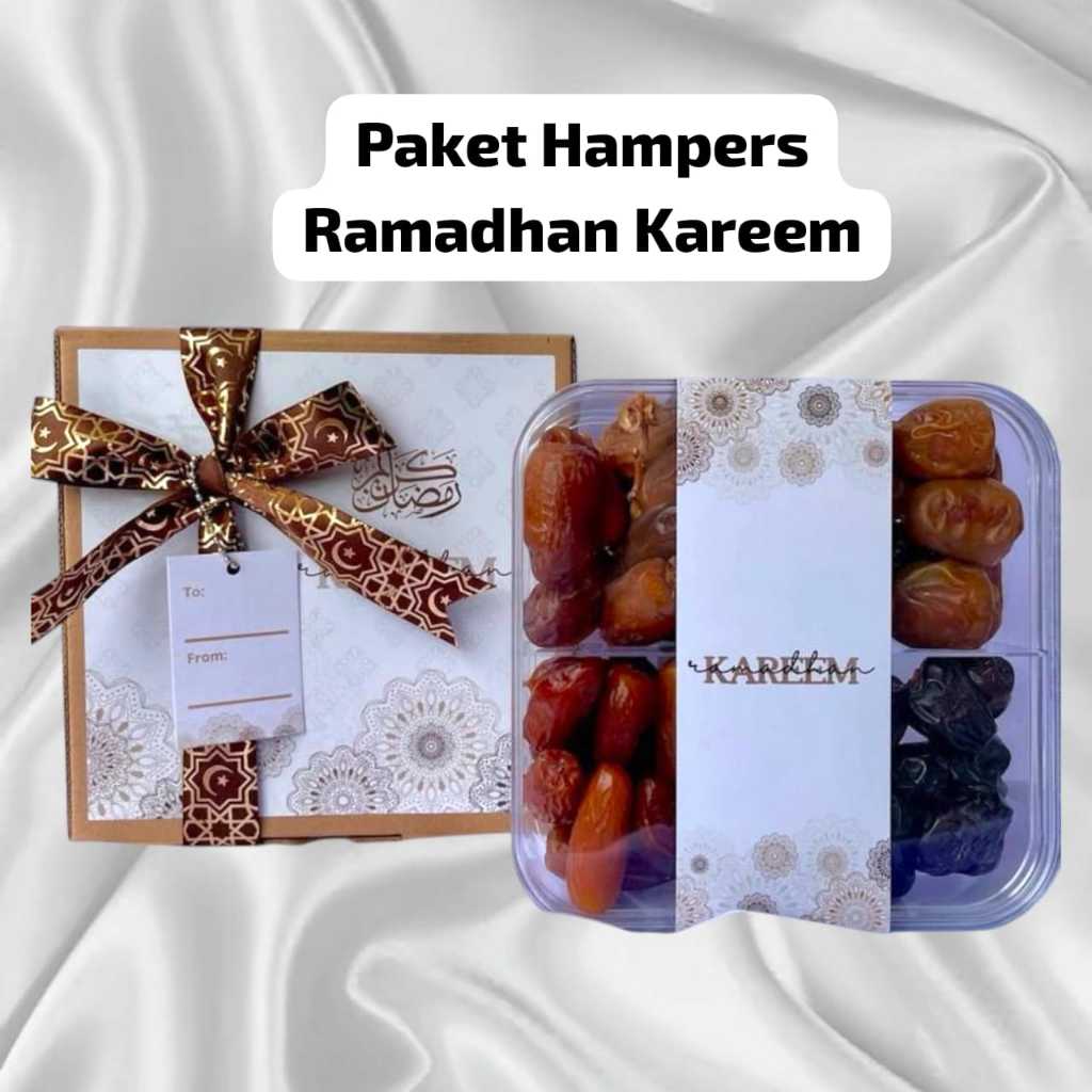 

Hampers Kurma 4 Sekat Paket Kurma 4in1 Paket Kurma Mix Box Murah
