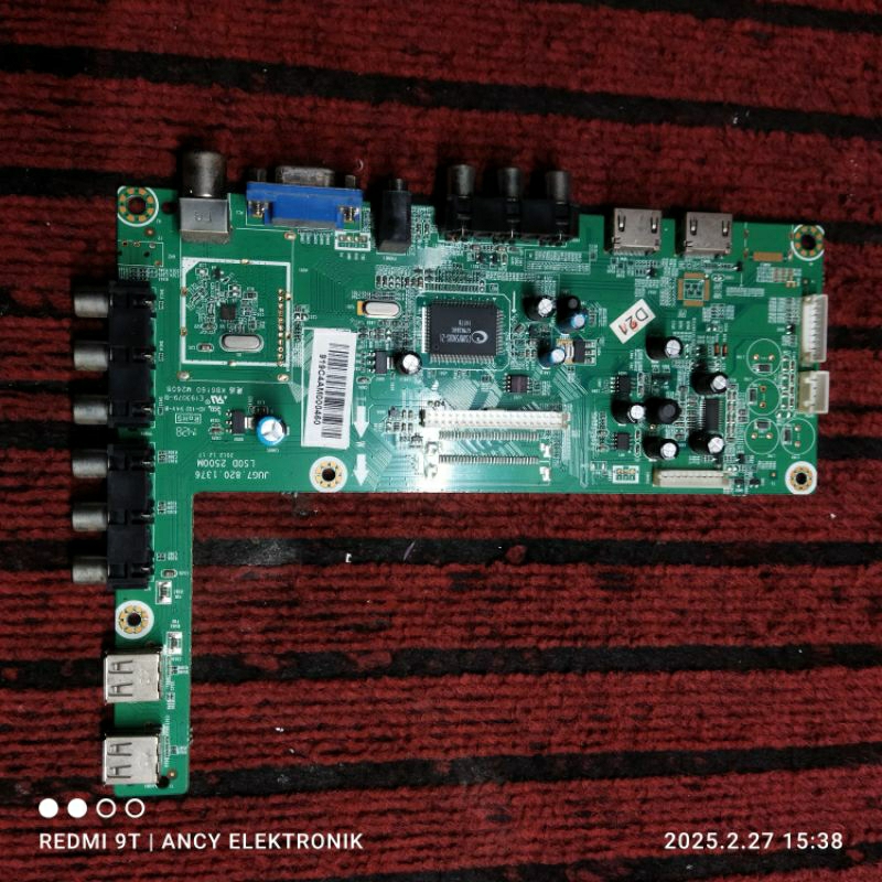 MB MAINBOARD TV CHANGHONG LED42C2000 - 42C2000