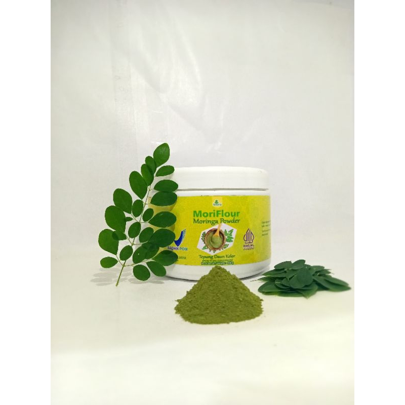 

Keloria Moriflour Tabung Tepung Daun Kelor Moringa Original