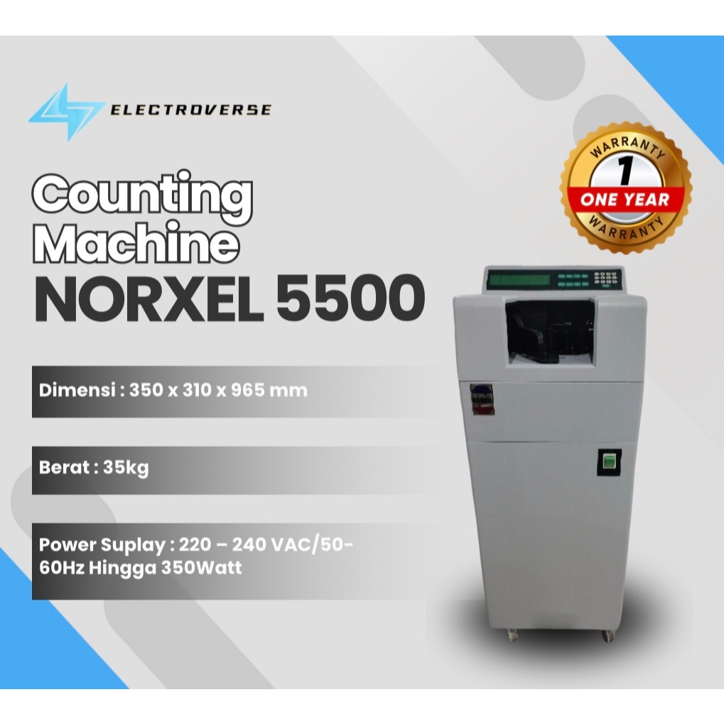 Mesin Hitung Uang NORXEL 5500