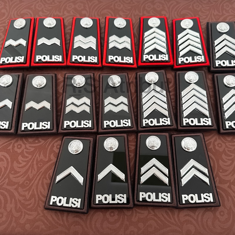 Pangkat Polri Bintara Pdh Bripda / Briptu / Brigadir brigpol / Bripka / Aipda / Aiptu Pdh Pdu Polisi