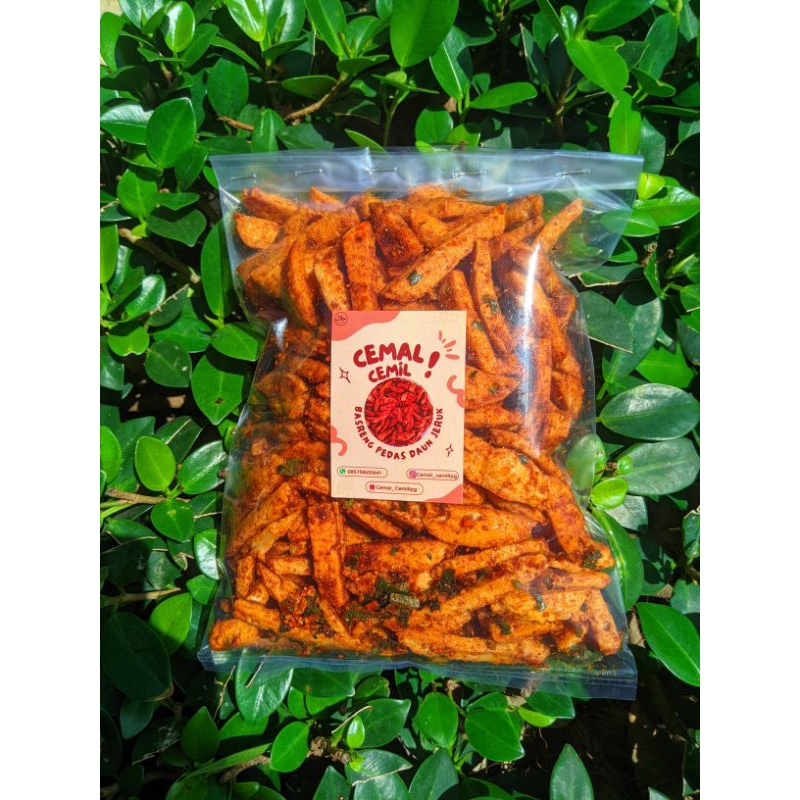 

Basreng Pedas Daun Jeruk 250gram