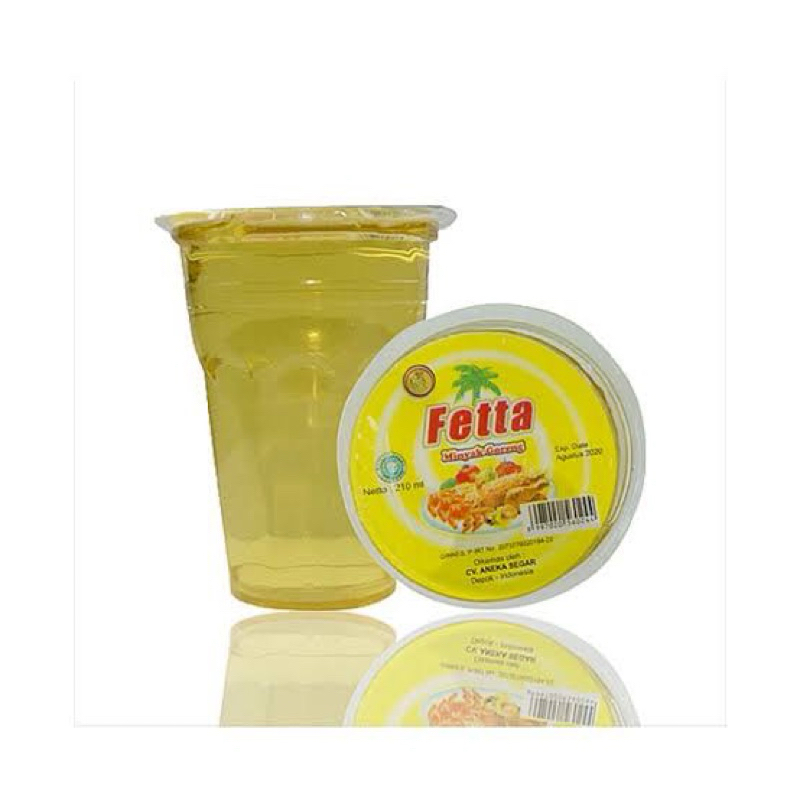 

Minyak Fetta cup (1 dus isi 48 pcs)