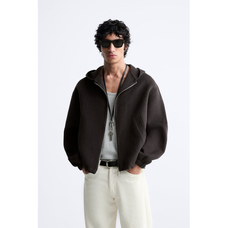 NETT‼️(SALE) 2024 Zara wool hoodie brand new with tag