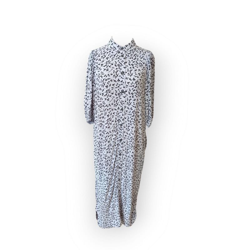 Ganni White Long dress