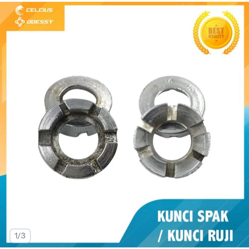 KUNCI SPAK / KUNCI RUJI | STEL JARI-JARI SEPEDA