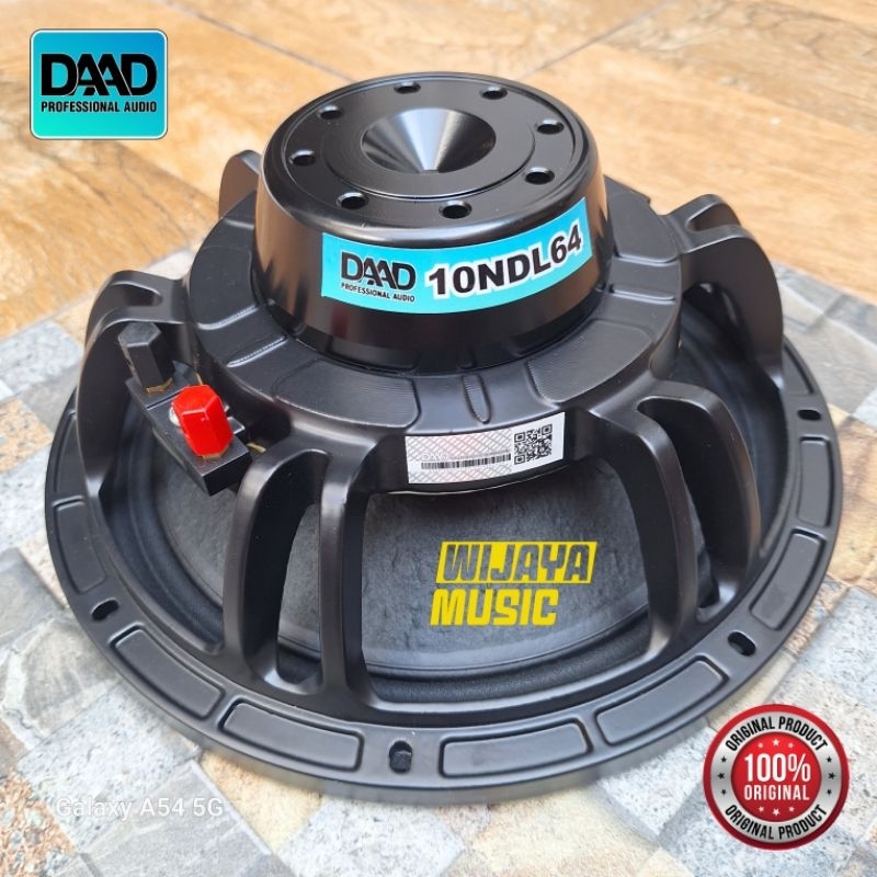 Speaker 10 inch DAAD 10NDL64 Neodymium
