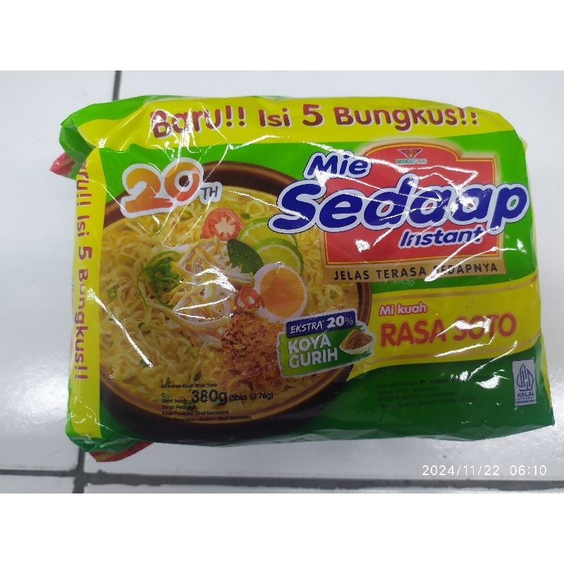 

mie sedaap soto banded 5 mie instant