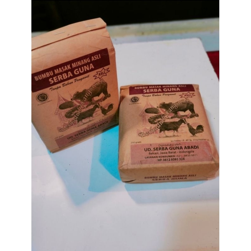 

Bumbu masak minang serbaguna
