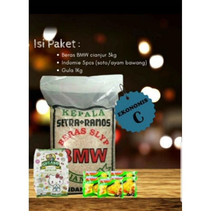 

Paket sembako ekonomis C