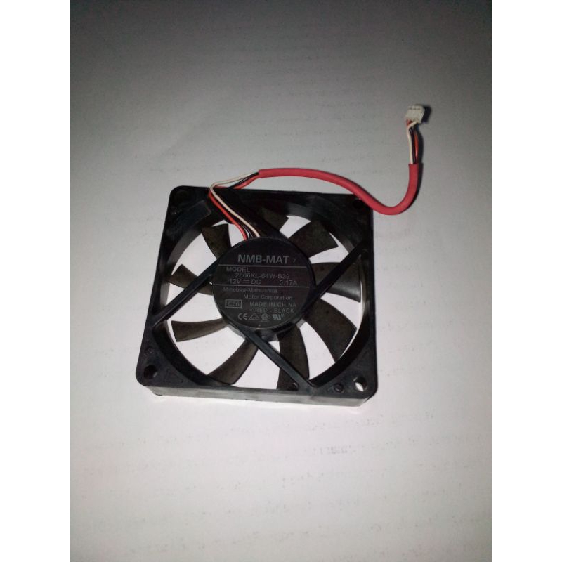 FAN 7CM KIPAS PROYEKTOR ORIGINAL NMB 2806KL-04W-B39 12V 0.17A 3PIN GARANSI