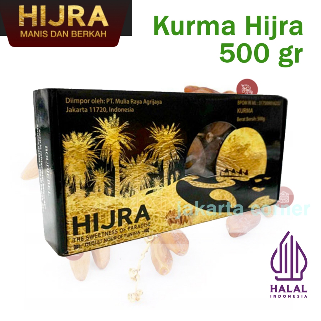 

Kurma Hijra Asli 500 gr, Kurma Hijra 500gr, Kurma Impor Tunisia, Kurma Premium 2025