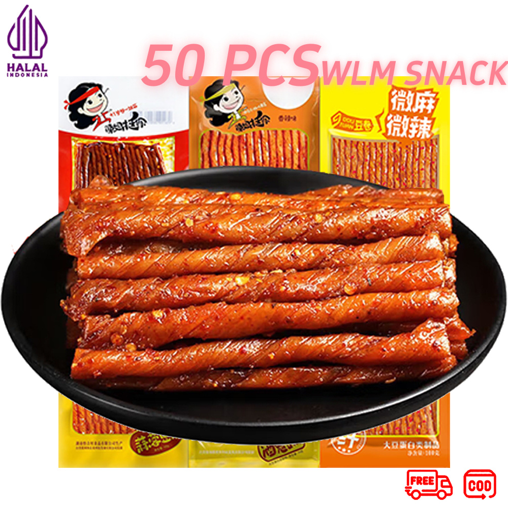 

[HALAL] PROMO 50% Cemilan Pedas 50 PCS 5000gr